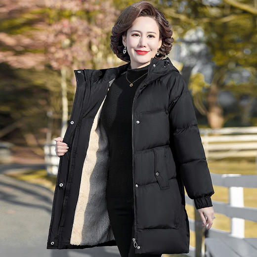 【冬装外套棉服中年妈妈装】中老年女装棉袄秋冬季新款棉衣加绒加厚 商品图1