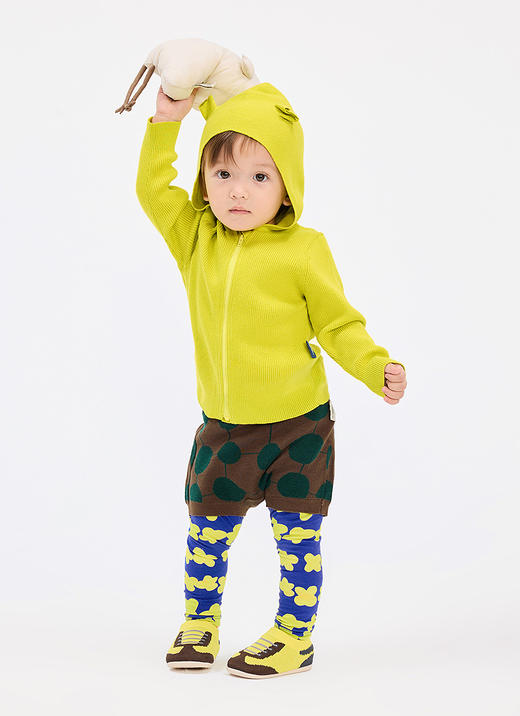 jnby   25年春款  长款开襟毛衫  YP1310170 商品图5