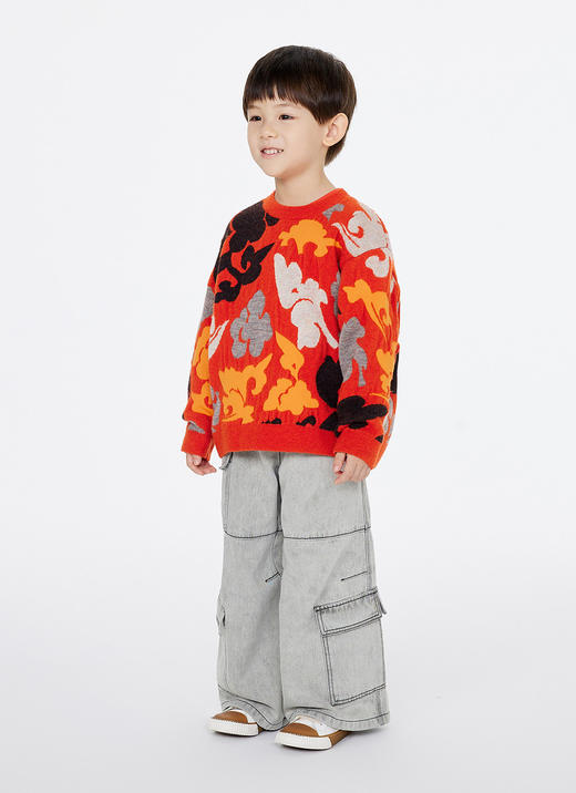 jnby  25年春款  牛仔长裤  1P1E12330 商品图9