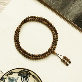 【青山特惠】 6mm108颗 绿棋楠沉香 手链 11.7g c6