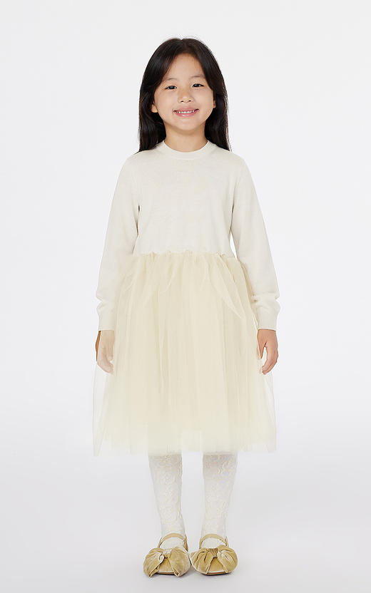 Jnby 25年春款  长袖毛衫连衣裙  1P1G12260 商品图0