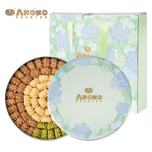 AKOKO花园漫游经典三拼曲奇600g【G】 商品图5