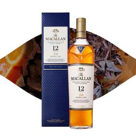 【有税版】麦卡伦蓝钻12年双桶 苏格兰单一麦芽威士忌 700ml 新旧包装随机发货