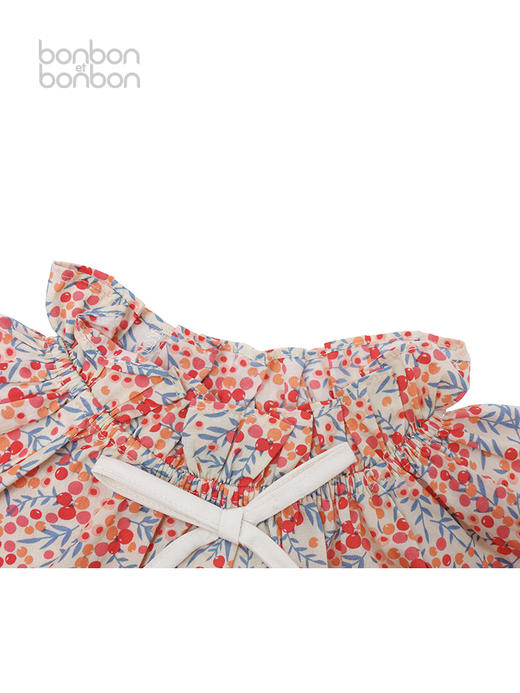 小浆果花边上衣 商品图2