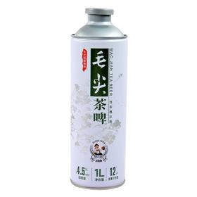 沃嘉伯 中式毛尖茶啤酒1L/瓶