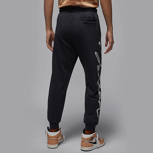 NIKE耐克男子春新款刺绣logo束脚抓绒户外保暖长裤HF9310-045 商品图1