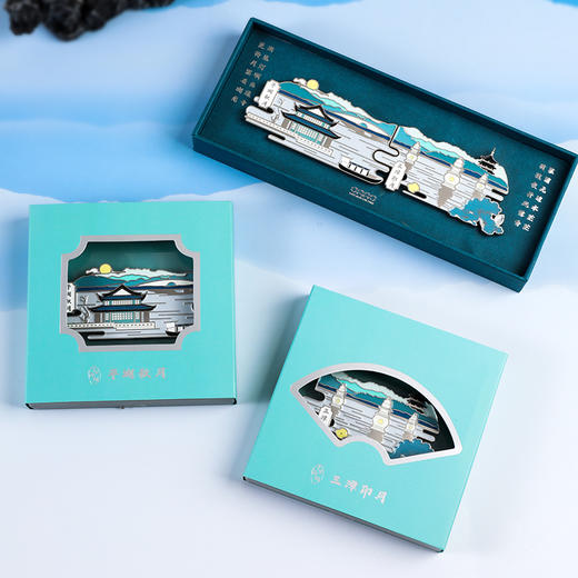 [礼盒装]十里西湖夜光冰箱贴套装—中国美术学院文创＆一艺之间居家好物送礼佳品 商品图10