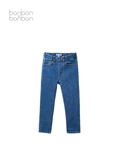 基础丹宁长裤 商品图0