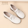信诺舒适软底女鞋2025春季新款平底单鞋中老年妈妈鞋女士休闲皮鞋5C5336-2T 商品缩略图1