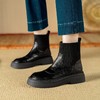 【预售5天】巨好穿~法式瘦瘦靴女秋冬加绒切尔西短靴弹力袜靴粗跟马丁靴NJMK&K1196 商品缩略图3