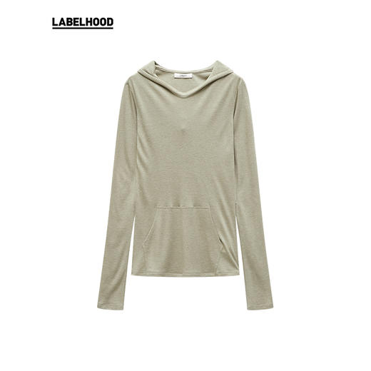 【Liegee】蕾虎新款时尚气质连帽开袖卫衣潮流设计感上衣 商品图1