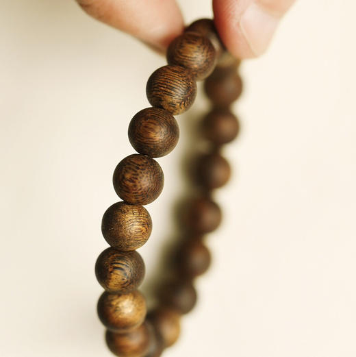 【青山特惠】10mm19颗 绿棋楠 沉香手链 7.8g c10 商品图6