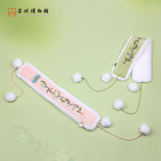 苏州博物馆 刺绣耳暖 商品图0