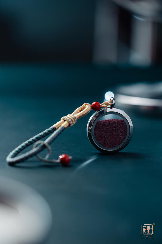 迎新年.十九年老店新装开业双庆福利 | 三生石高含量朱砂粉多用挂饰 商品图1