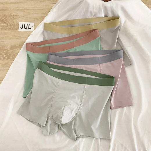 纯棉男士内裤 立体U仓柔棉3D剪裁 四季款无痕不勒亲肤舒适 商品图2