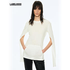 【Liegee】蕾虎新款时尚气质连帽开袖卫衣潮流设计感上衣