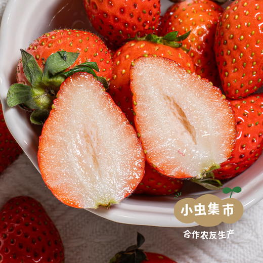 沃野青青有机草莓 2.3±0.1斤 | 合作农友生产，来自陕西咸阳，生产者：郑力行 *【公平贸易农人定价】 商品图11