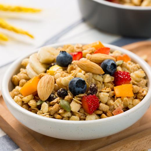 小燕子酸奶果粒香脆麦片420克/袋 商品图3