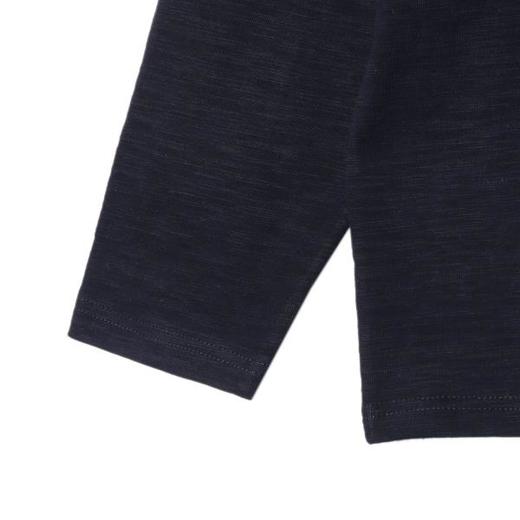 T2223秋冬季新款时尚个性圆领纽扣纯色设计感小众设计百搭宽松休闲上衣 商品图3