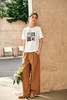 OLrain欧芮儿韩系白色T恤女春季2025年新款休闲通勤趣味短袖上衣 商品缩略图4