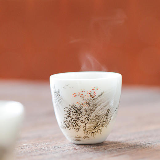 景德镇墨彩山水瓷，省工艺美术师亲工 商品图4