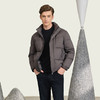 半身缘男装  冬季羽绒服短款立领简洁轻盈又保暖254212M01712955 商品缩略图0