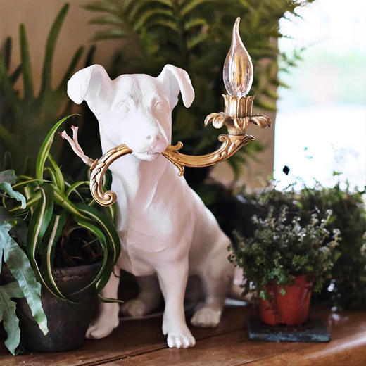 SELETTI 小狗灯 台灯小夜灯床头动物小狗卧室家居摆件儿童房汪星人礼物 可开发票 商品图5