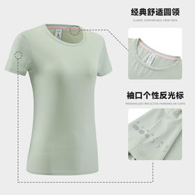 跃牌【PF系列】夏季短袖瑜伽服速干上衣跑步骑行训练健身衣服修身显瘦WT23204
