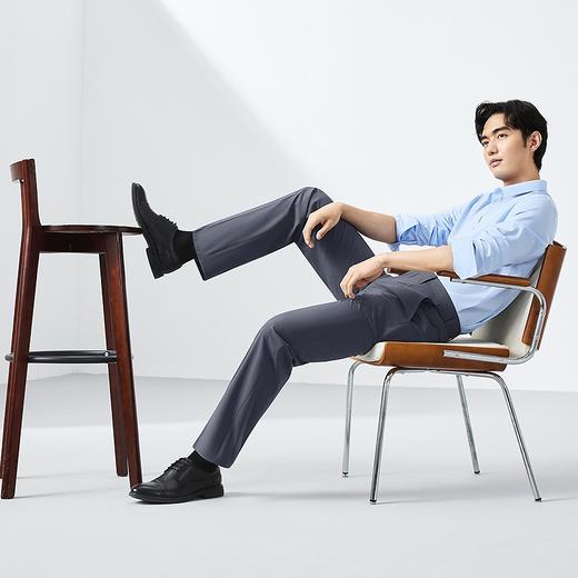 【含莫代尔】柒牌男装西裤男2025夏季新款商务休闲凉感舒适西装裤128H72120 商品图2