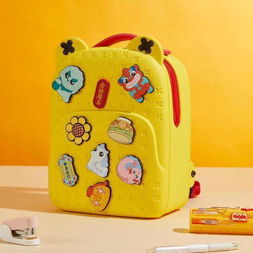 故宫文具奇趣包 双肩背包 时尚创意可爱儿童背包 防水防污挎包 小学生书包 商品图8
