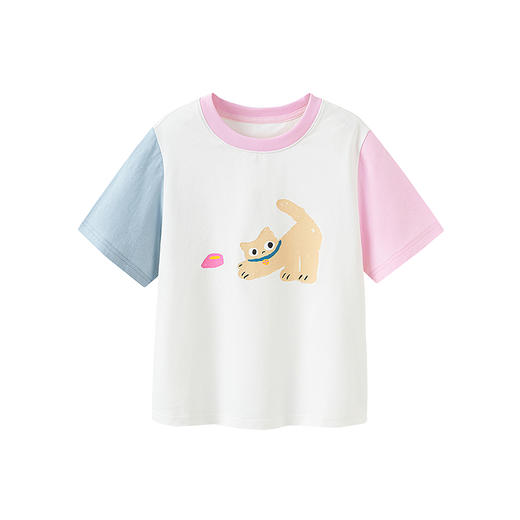 【吸湿速干 爸妈款】迷你巴拉儿童凉感抑菌T恤夏季新款亲子轻薄短袖T 商品图4