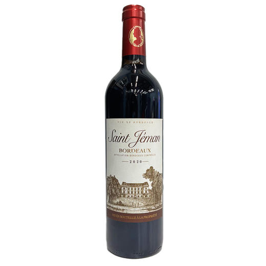 法国原瓶进口圣杰曼干红葡萄酒 整箱750ml*6瓶包邮 商品图0