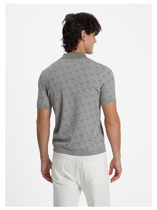 callisto灰色棉混纺T恤 商品图4