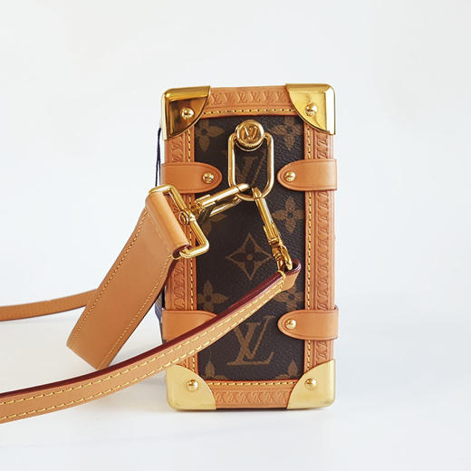 【95新】LV路易威登M46358 中号老花秀款谷爱凌软盒子Side Trunk单肩包050125TJ10  现售价：16300 商品图2