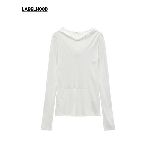 【Liegee】蕾虎新款时尚气质连帽开袖卫衣潮流设计感上衣 商品图1