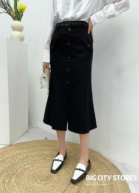 G08567#开叉半身裙