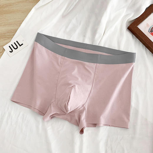 纯棉男士内裤 立体U仓柔棉3D剪裁 四季款无痕不勒亲肤舒适 商品图4