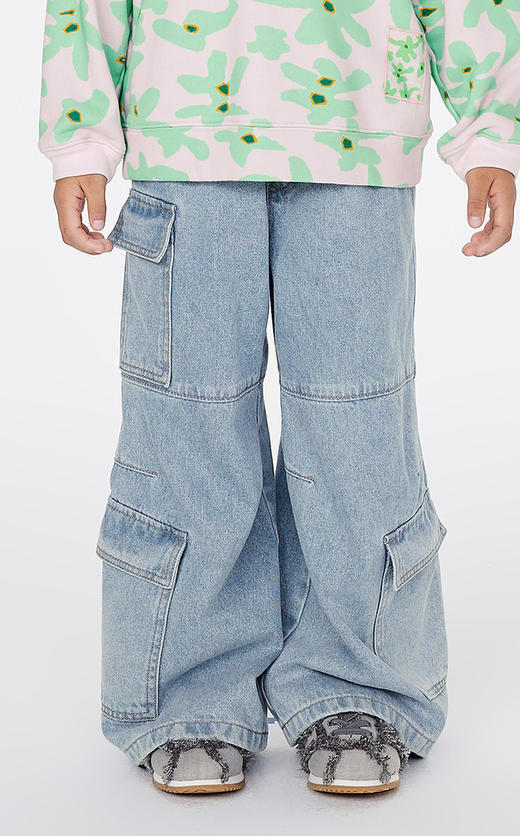 jnby  25年春款  牛仔长裤  1P1E12330 商品图3