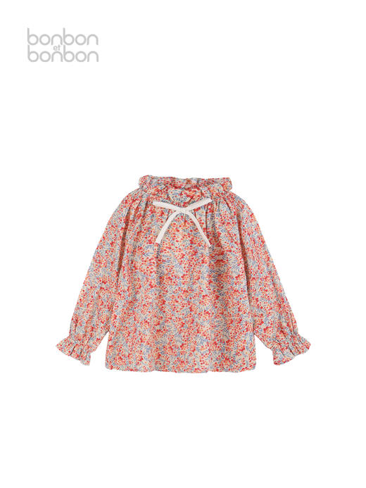 小浆果花边上衣 商品图0