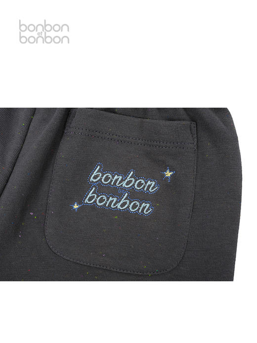 趣味彩点logo连帽卫衣套装 商品图4