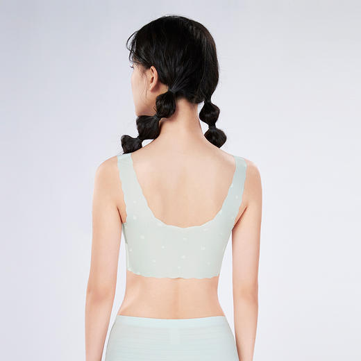 都市丽人内衣超薄泳布少女优选一阶无钢圈少女文胸BBH2Q1 商品图3