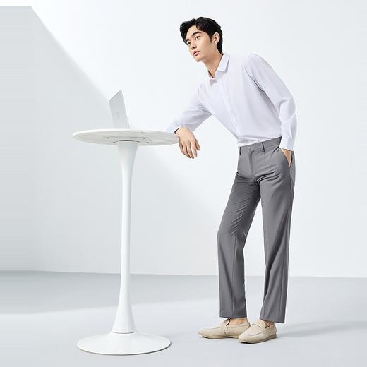 【含莫代尔】柒牌男装西裤男2025夏季新款商务休闲凉感舒适西装裤128H72120 商品图4