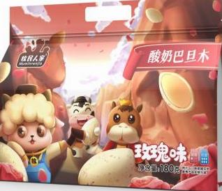 牧民人家 酸奶巴旦木玫瑰味手提装500g/袋 商品图0