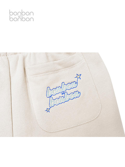 卡其logo连帽卫衣套装 商品图4