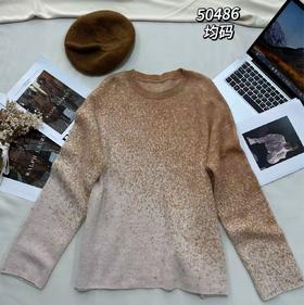 33GAZ150486#圆领毛织套头衫
