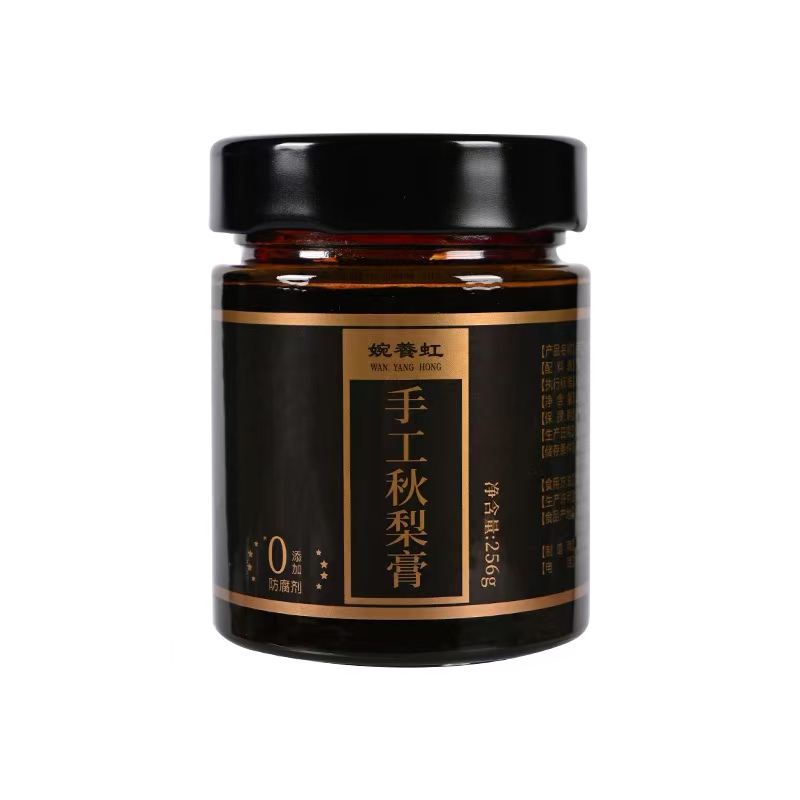 手工秋梨膏，南阳红果梨传统手法熬制