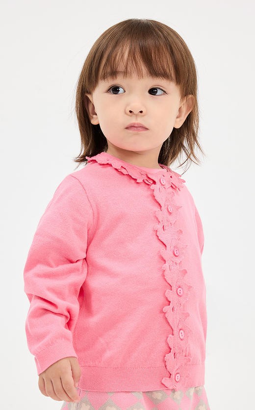 jnby  25年春款   短款开襟针织衫  YP1311280 商品图3