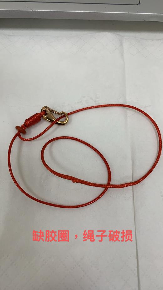 225T-61893-NANA-R-18	 谢瑞麟TSL	【大牌钜惠】红色手绳可穿珠转运珠手绳编织绳串珠 商品图5