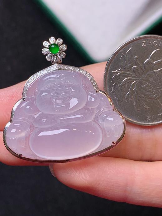 佛公翡翠吊坠 商品图3