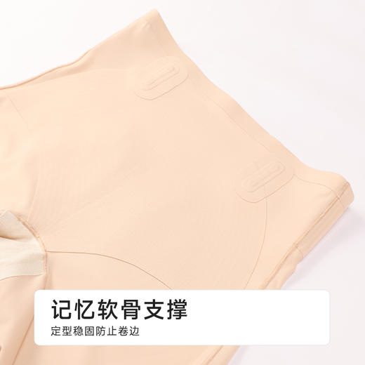 都市丽人三分裤薄锦纶收腹提臀安全裤LLH1C2 商品图8